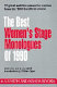 The Best women's stage monologues of 1990 /