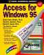 Access for Windows 95 : the visual learning guide /