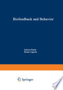 Biofeedback and Behavior /