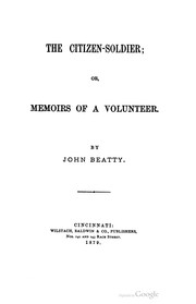 The citizen-soldier, or, Memoirs of a volunteer /