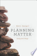 Planning matter : acting with things /