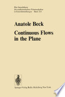 Continuous Flows in the Plane /