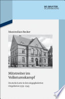 Mitstreiter im Volkstumskampf : deutsche Justiz in den eingegliederten Ostgebieten 1939-1945 /