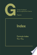 Index : formula index C₁₃-C₂₃ /