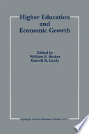 Higher Education and Economic Growth /