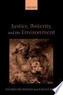 Justice, posterity, and the environment /