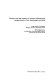 Poverty and the impact of income maintenance programmes in four developed countries : case studies of Australia, Belgium, Norway, and Great Britain /