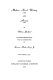 Modern novel writing (1796) and Azemia (1797) /