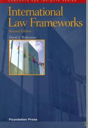 International law frameworks /