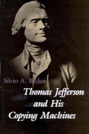 Thomas Jefferson and his copying machines /