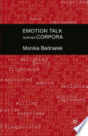 Emotion Talk Across Corpora /