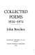 Collected poems, 1924-1974.