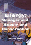 Energy : management, supply and conservation /