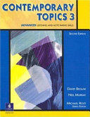 Contemporary topics 3--advanced listening and note-taking skills /