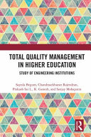 Total quality management in higher education : study of engineering institutions /