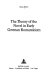 The theory of the novel in early German romanticism /