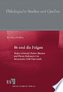 86 und die Folgen : Robert Schindel, Robert Menasse und Doron Rabinovici im literarischen Feld Österreichs /