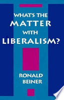 What's the matter with liberalism? /