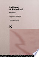 Heidegger & the political : dystopias /