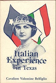 The Italian experience in Texas /
