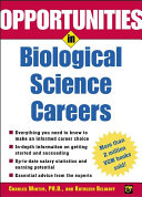 Opportunities in biological science careers /