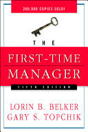The first-time manager /