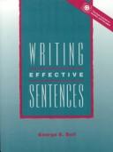 Writing effective sentences /