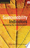 Sustainability indicators : measuring the immeasurable? /