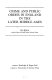 Crime and public order in England in the later Middle Ages /