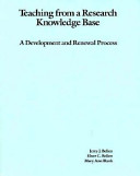 Teaching from a research knowledge base : a development and renewal process /