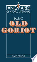 Honoré de Balzac, Old Goriot /