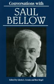 Conversations with Saul Bellow /