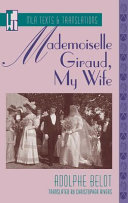 Mademoiselle Giraud, my wife /