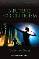 A future for criticism /