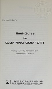 Forest H. Belt's Easi-guide to camping comfort /
