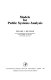 Models for public systems analysis /