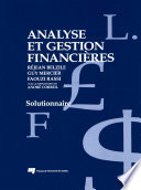 Analyse et gestion financieres /