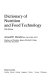 Dictionary of nutrition and food technology /