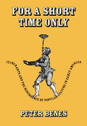 For a short time only : itinerants and the resurgence of popular culture in early America /