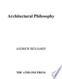 Architectural philosophy /