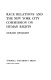 Race relations and the New York City Commission on Human Rights.