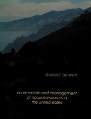 Conservation and management of natural resources in the United States /