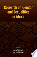 Research on Gender and Sexualities in Africa.