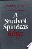 A study of Spinoza's Ethics /