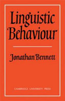 Linguistic behaviour /