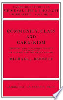 Community, class, and careerism : Cheshire and Lancashire society in the age of Sir Gawain and the Green Knight /