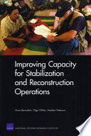 Improving capacity for stabilization and reconstruction operations /