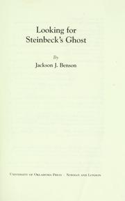 Looking for Steinbeck's ghost /