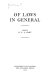 Of laws in general /