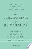 The correspondence of Jeremy Bentham.